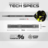 Winmau MvG TS 90% Tungsten Soft Tip Darts