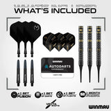 Winmau MvG W-Max 90% Tungsten Soft Tip Darts