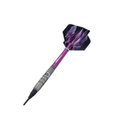 Amethyst 3 80% Tungsten Soft Tip Darts by Unicorn - view 3