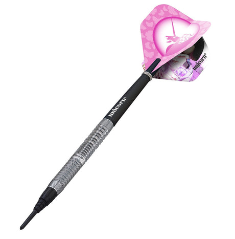 Kasumi Sato 70% Tungsten Contender Soft Tip darts by Unicorn - view 2