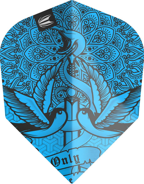 Ink Pro.Ultra Blue No6 Dart Flights By Target