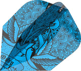 Ink Pro.Ultra Blue No6 Dart Flights By Target - view 2
