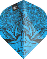 Ink Pro.Ultra Blue No2 Dart Flights By Target - view 2