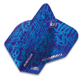 Winmau Mega Standard Signature Blue Dart Flights - view 2