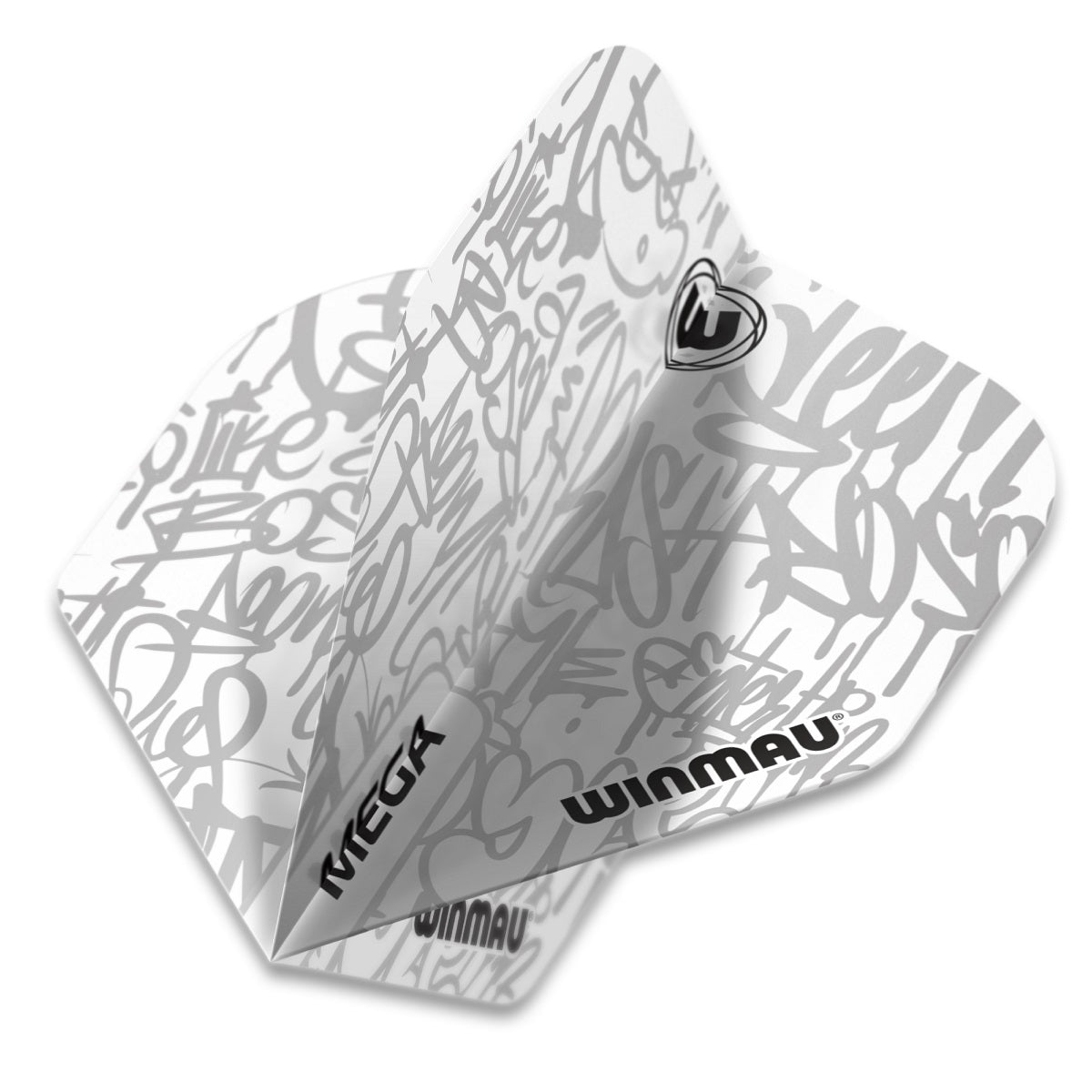 Winmau Mega Standard Signature White Dart Flights - view 2
