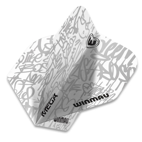 Winmau Mega Standard Signature White Dart Flights - view 2
