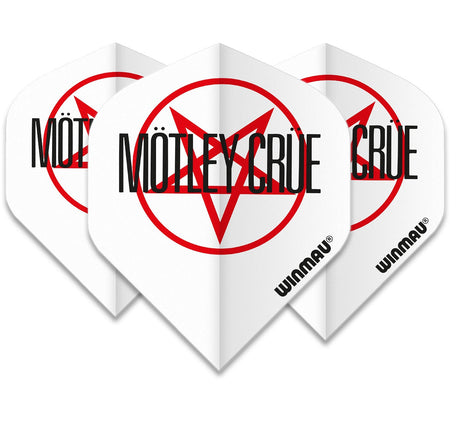 Winmau Rock Legends Dart Flights - Motley Crue Logo - view 2