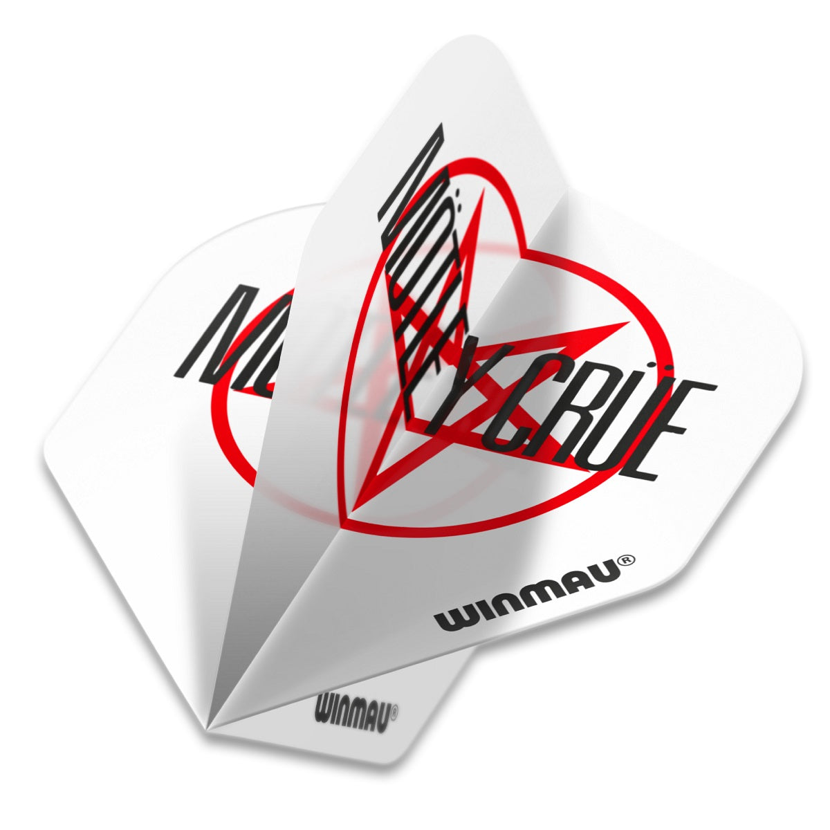Winmau Rock Legends Dart Flights - Motley Crue Logo - view 3
