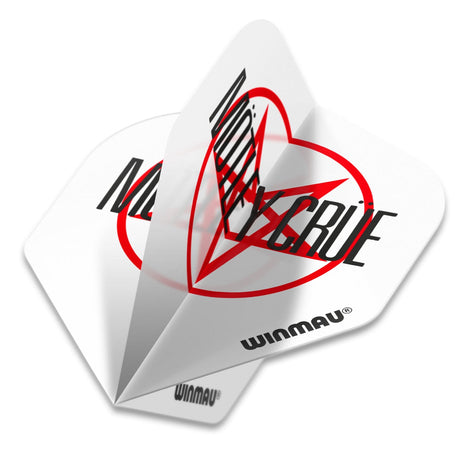 Winmau Rock Legends Dart Flights - Motley Crue Logo - view 3
