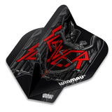 Winmau Rock Legends Dart Flights - Slayer Black Eagle - view 3