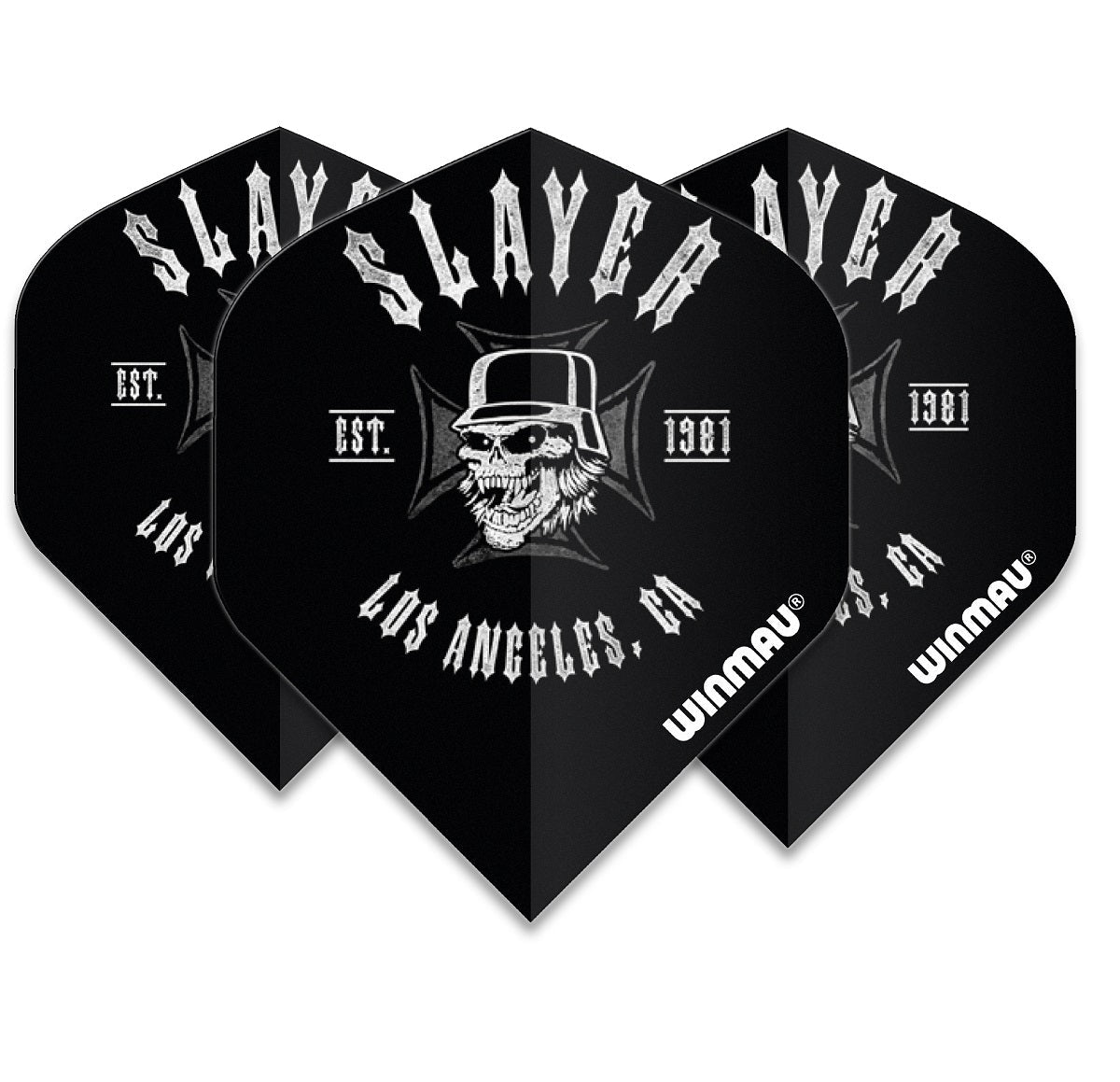 Winmau Rock Legends Dart Flights - Slayer LA - view 2