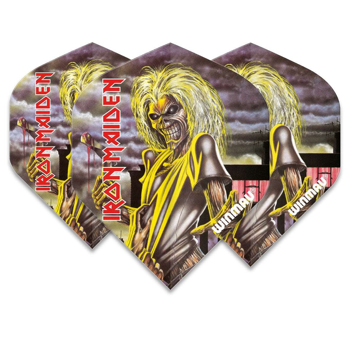 Winmau Rock Legends Dart Flights - Iron Maiden Killers - view 2