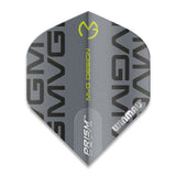 Winmau Prism Alpha Michael van Gerwen MvG Extra Thick Grey Dart Flights