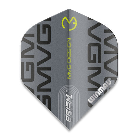 Winmau Prism Alpha Michael van Gerwen MvG Extra Thick Grey Dart Flights