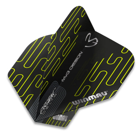 Winmau Prism Alpha Michael van Gerwen MvG Extra Thick Dart Flights - view 2