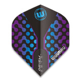 Winmau Prism Zeta Standard Blue Purple Dart Flights
