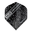Winmau Prism Delta MVG Standard Dart Flights 100 Micron Black 6915-214