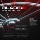 Blade 6 Carbon Triple Core Dartboard by Winmau - The Darts Shop