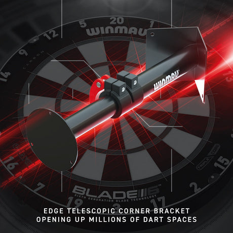 Edge Corner Dartboard Bracket by Winmau - view 2