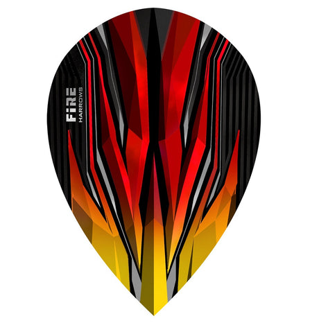 Harrows Fire Pear Dart Flights - 25 SETS - view 3