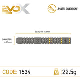 Michael van Gerwen MvG Evo X 90% Tungsten Steel Tip Darts by Winmau - The Darts Shop