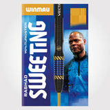 Winmau Rashad Sweeting 90% Tungsten Steel Tip Darts