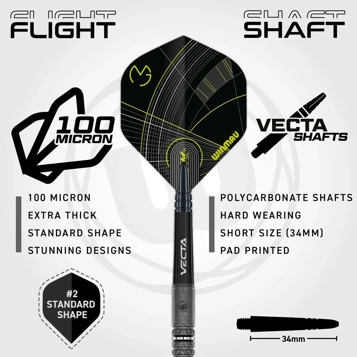 Winmau MVG Signature Edition 90% Steel Tip Darts