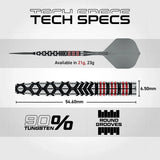 Winmau Fornax Tapered SP 90% Tungsten Steel Tip Darts