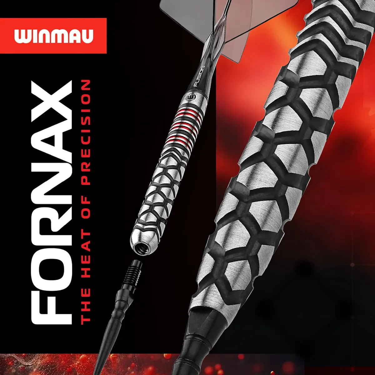 Winmau Fornax Tapered SP 90% Tungsten Steel Tip Darts