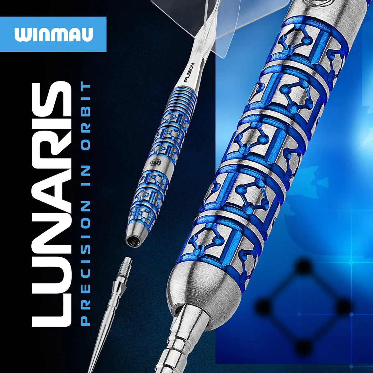 Winmau Lunaris Tapered SP 90% Tungsten Steel Tip Darts