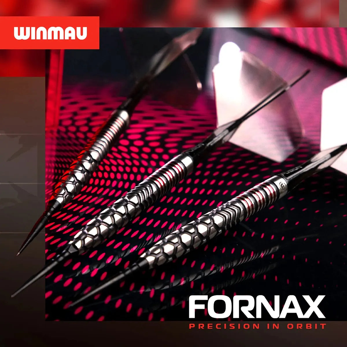Winmau Fornax Parallel SP 90% Tungsten Steel Tip Darts