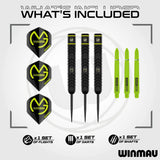 Winmau MvG SE Brass Steel Tip Darts