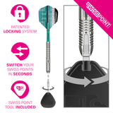 Target Hydro 01 90% Tungsten SP Steel Tip Darts
