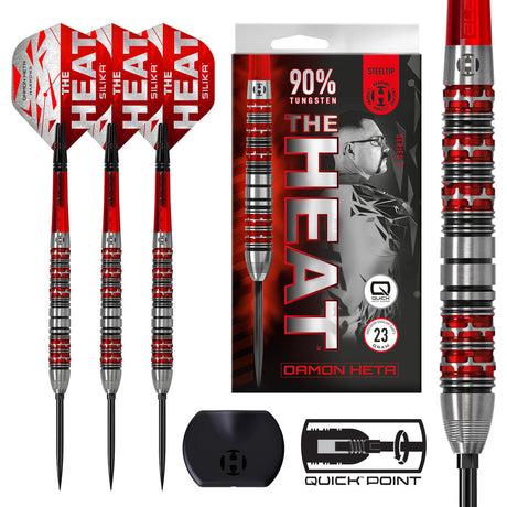 Harrows Damon Heta Series 3 90% Tungsten QP Steel Tip Darts