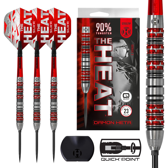 Harrows Damon Heta Series 3 90% Tungsten QP Steel Tip Darts