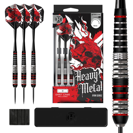 Harrows Heavy Metal Stainless Steel Steel Tip Darts