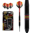 Outrage 2235 Black Brass Soft Tip Darts by Winmau