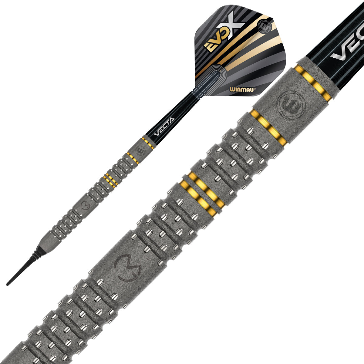 Michael van Gerwen MvG Evo X 90% Tungsten Soft Tip Darts by Winmau - view 2