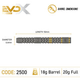 Michael van Gerwen MvG Evo X 90% Tungsten Soft Tip Darts by Winmau - view 4