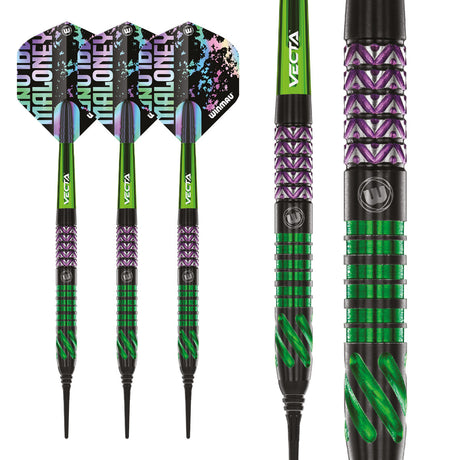 Mike Maloney 90% Tungsten Soft Tip Darts by Winmau - view 3