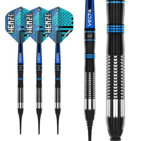 Rick Henze 90% Tungsten Soft Tip Darts by Winmau - view 3