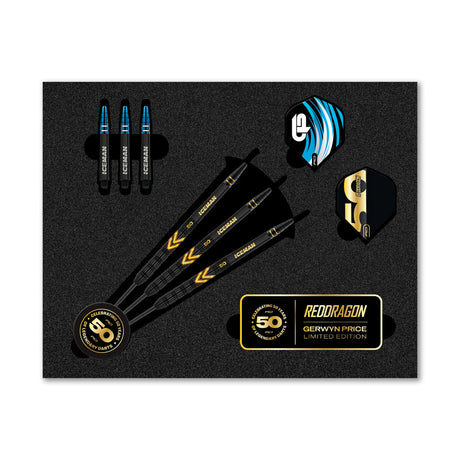 Red Dragon Gerwyn Price 50 Years Limited Edition 90% Tungsten Steel Tip Darts - view 2