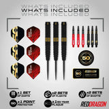 Red Dragon Jonny Clayton 50 Year Limited Edition Player Box