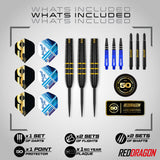 Red Dragon Luke Humphries 50 Years Limited Edition 90% Tungsten Steel Tip Darts - view 4