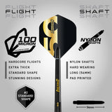Red Dragon Luke Humphries 50 Years Limited Edition 90% Tungsten Steel Tip Darts - view 5