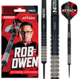 Red Dragon Rob Owen 90% Tungsten Steel Tip Darts