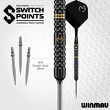 Winmau MvG W-Max SP 90% Tungsten Steel Tip Darts