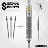 Winmau Gian van Veen W-Max SP 90% Tungsten Steel Tip Darts