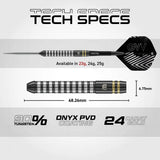 Winmau Gian van Veen TS SP 90% Tungsten Steel Tip Darts