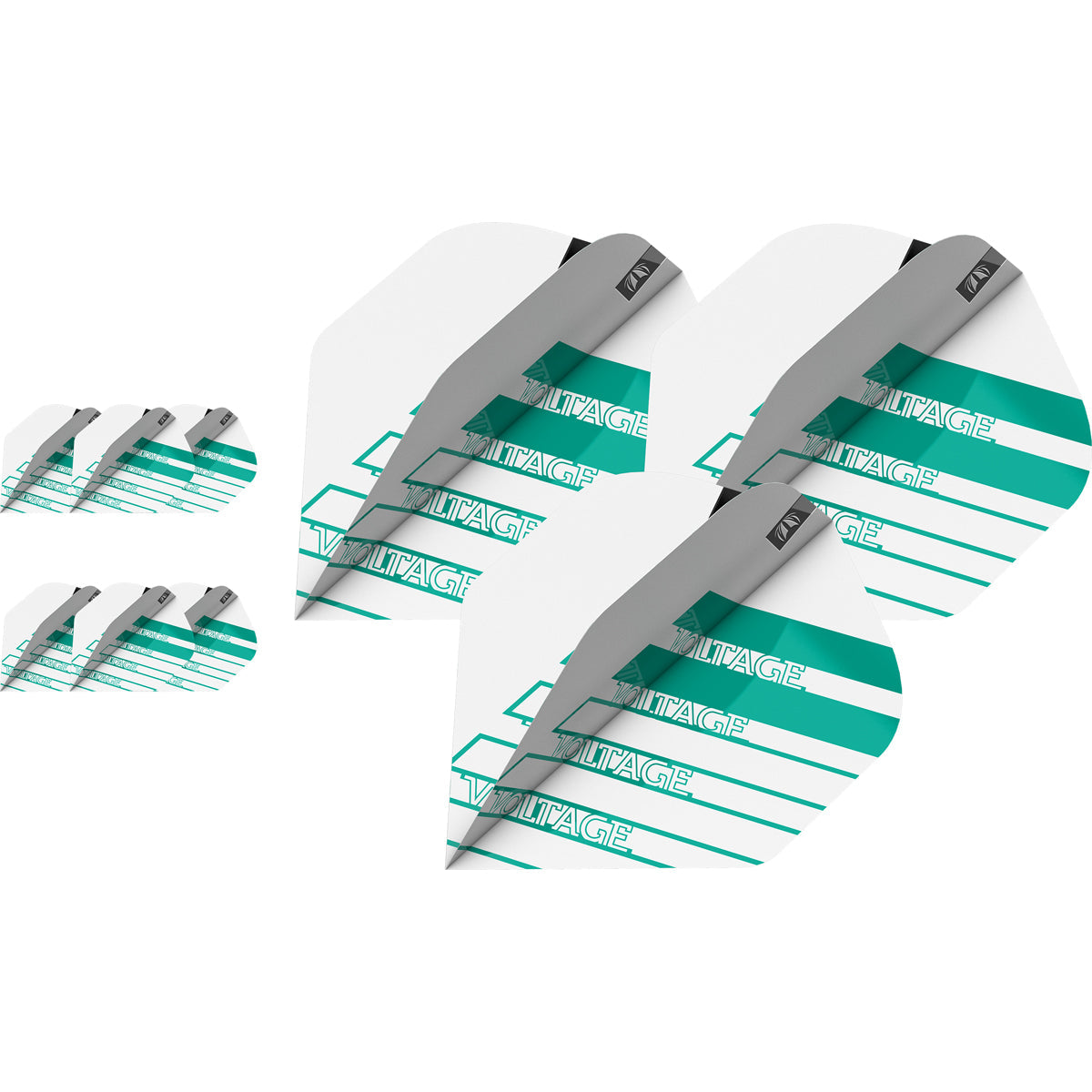 3 x Sets Rob Cross Pro.Ultra No2 White Flights by Target - view 3